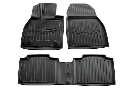 Stingray 3D mats (4 pcs, polyurethane) for Toyota bZ4X - Reelken Auto