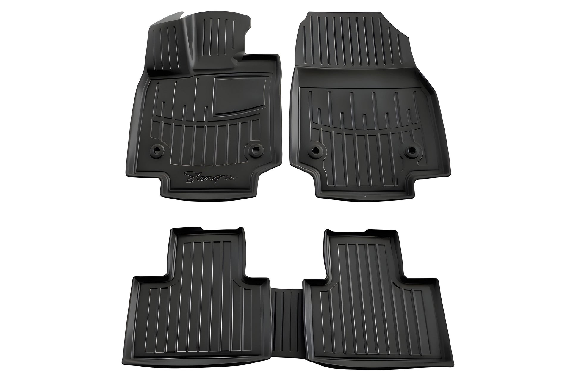 Stingray 3D Rubber Floor Mats (5 pcs, Polyurethane) for Lexus RX 2022- - image 1
