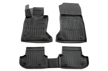 Stingray 3D Rubber Floor Mats (2013-2016, 5 pcs, Polyurethane) for BMW 5 Series F10/F11 2010–2016 - image 1
