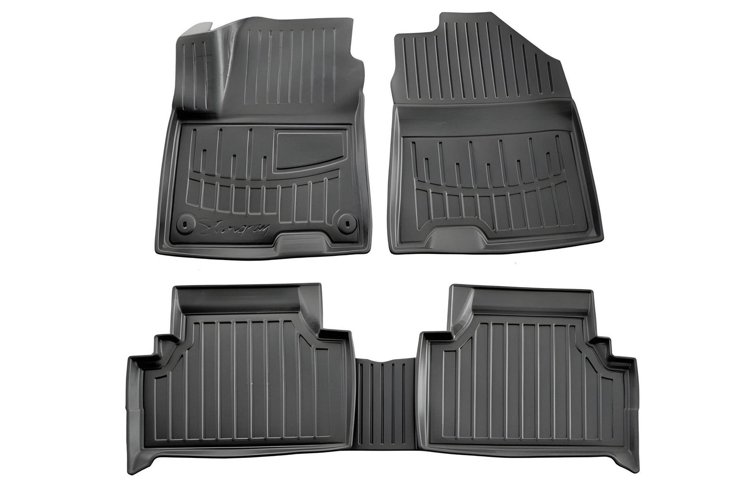 Mats Stingray 3D Electric (Europe) (5 pcs, polyurethane) for Hyundai Kona 2017-2023 - Reelken Auto