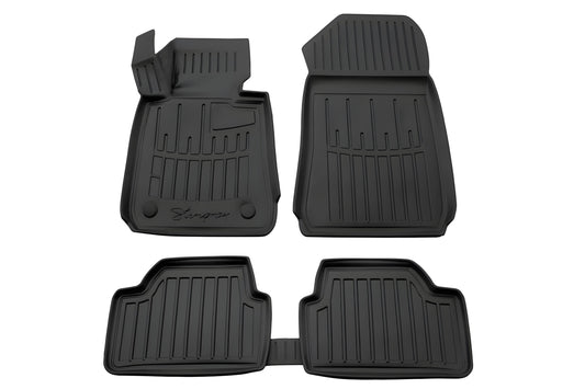 Stingray 3D Rubber Floor Mats (5 pcs, Polyurethane) for BMW 1 Series E81/82/87/88 2004-2011 - image 1