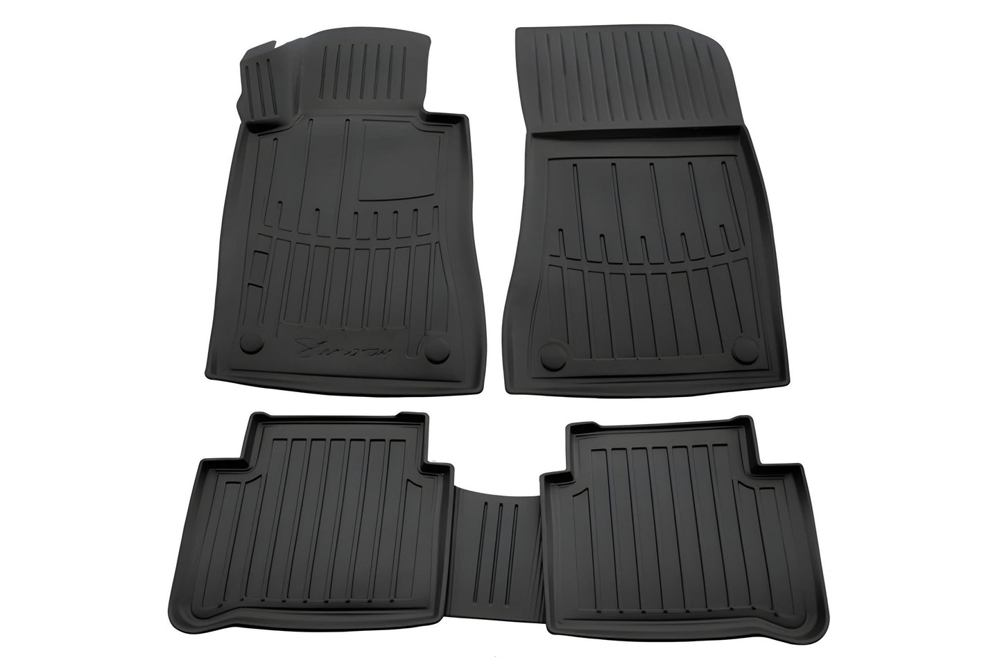 Stingray 3D Rubber Floor Mats (2WD, 5 pcs, Polyurethane) for Mercedes E-сlass W211 2002-2009 - image 1