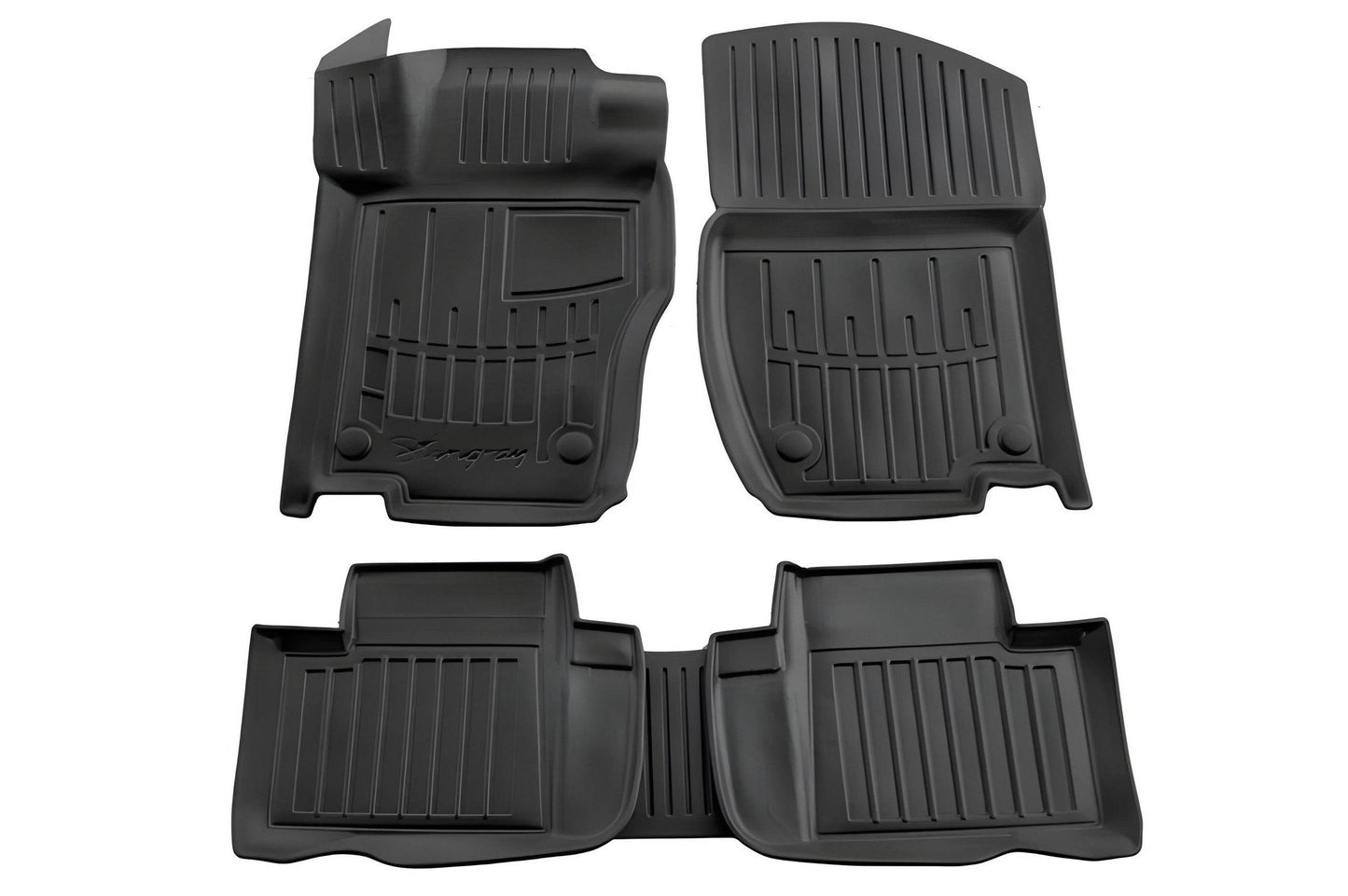 Stingray 3D mats (5 pcs, polyurethane) for Mercedes GL class X164 - Reelken Auto