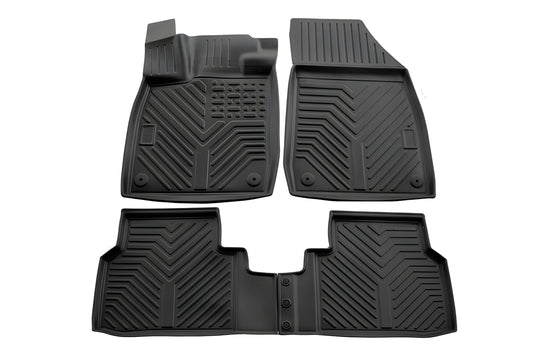 Rubber Floor Mats Stingray 3D (4 pcs) (crozz) for Volkswagen ID.4 2020- - image 1