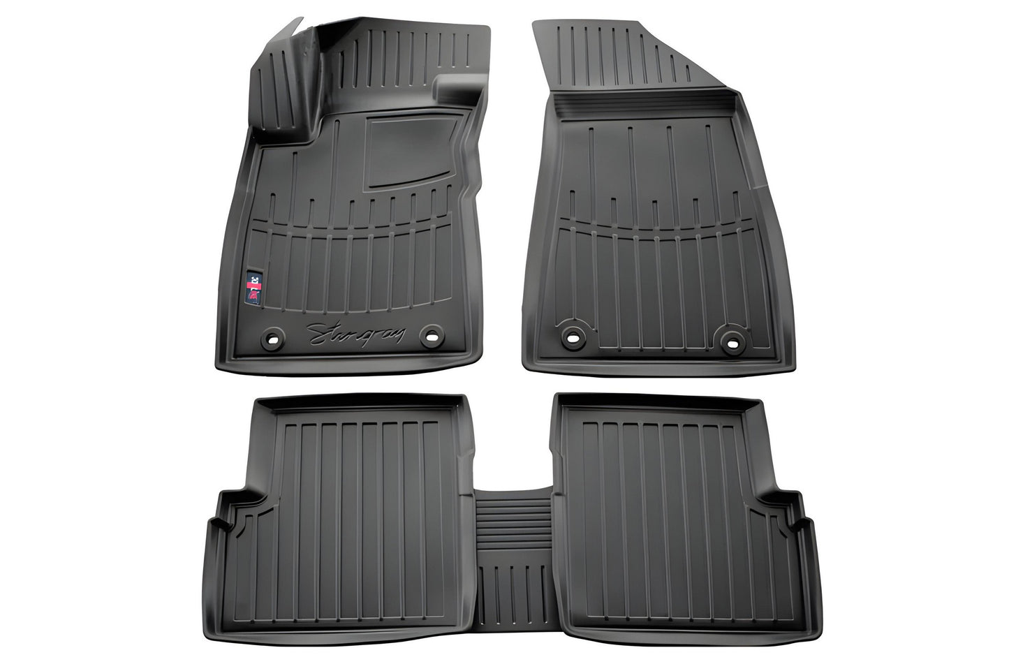 Stingray 3D Rubber Floor Mats (2020+, 5 pcs, Polyurethane) for MG ZS 2017- - image 1