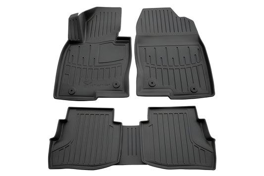 Stingray 3D mats (5 pcs, polyurethane) for Mazda CX-9 2017- - Reelken Auto
