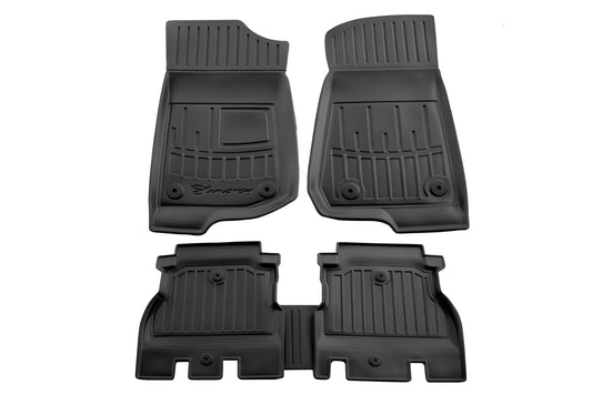 Mats Stingray 3D (5D, 5 pcs, polyurethane) for Jeep Wrangler 2018↗ - Reelken Auto