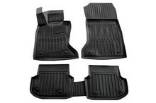 Stingray 3D Rubber Floor Mats (2010-2013, 5 pcs, Polyurethane) for BMW 5 Series F-10/11/07 2010-2016 - image 1