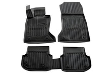 Stingray 3D Rubber Floor Mats (2010-2013, 5 pcs, Polyurethane) for BMW 5 Series F10/F11 2010–2016 - image 1