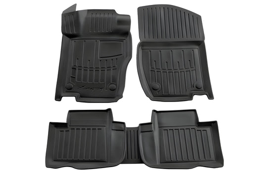 Stingray 3D Rubber Floor Mats (5 pcs, Polyurethane) for Mercedes GL сlass X164 2006-2012 - image 1