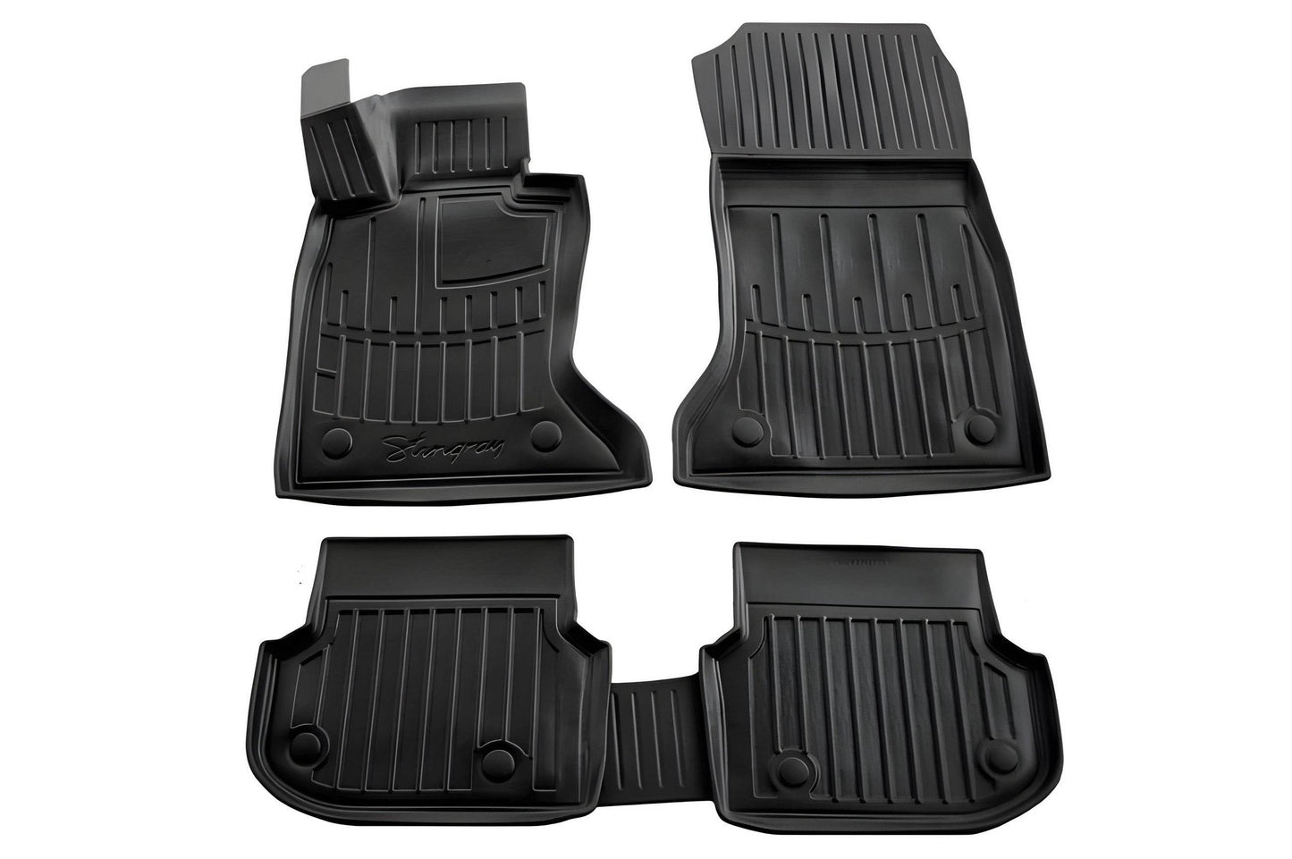 Mats Stingray 3D (2010-2013, 5 pcs, polyurethane) for BMW 5 series F-10/11/07 2010-2016 - Reelken Auto