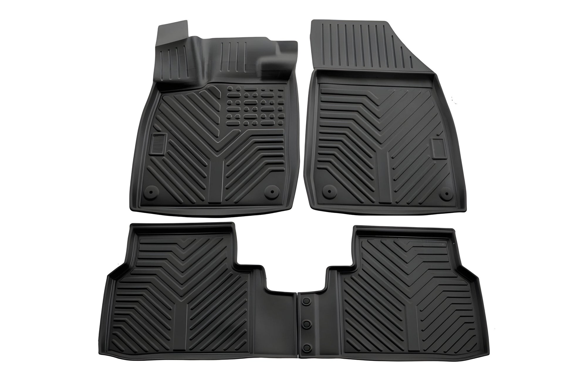 Stingray 3D Rubber Floor Mats (4 pcs) for Skoda Enyaq 2020- - image 1