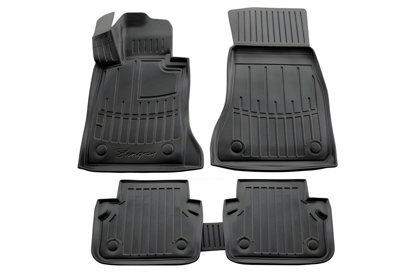 Stingray 3D mats (5 pcs, polyurethane) for BMW 5 Series G30/31 2017-2023 - Reelken Auto