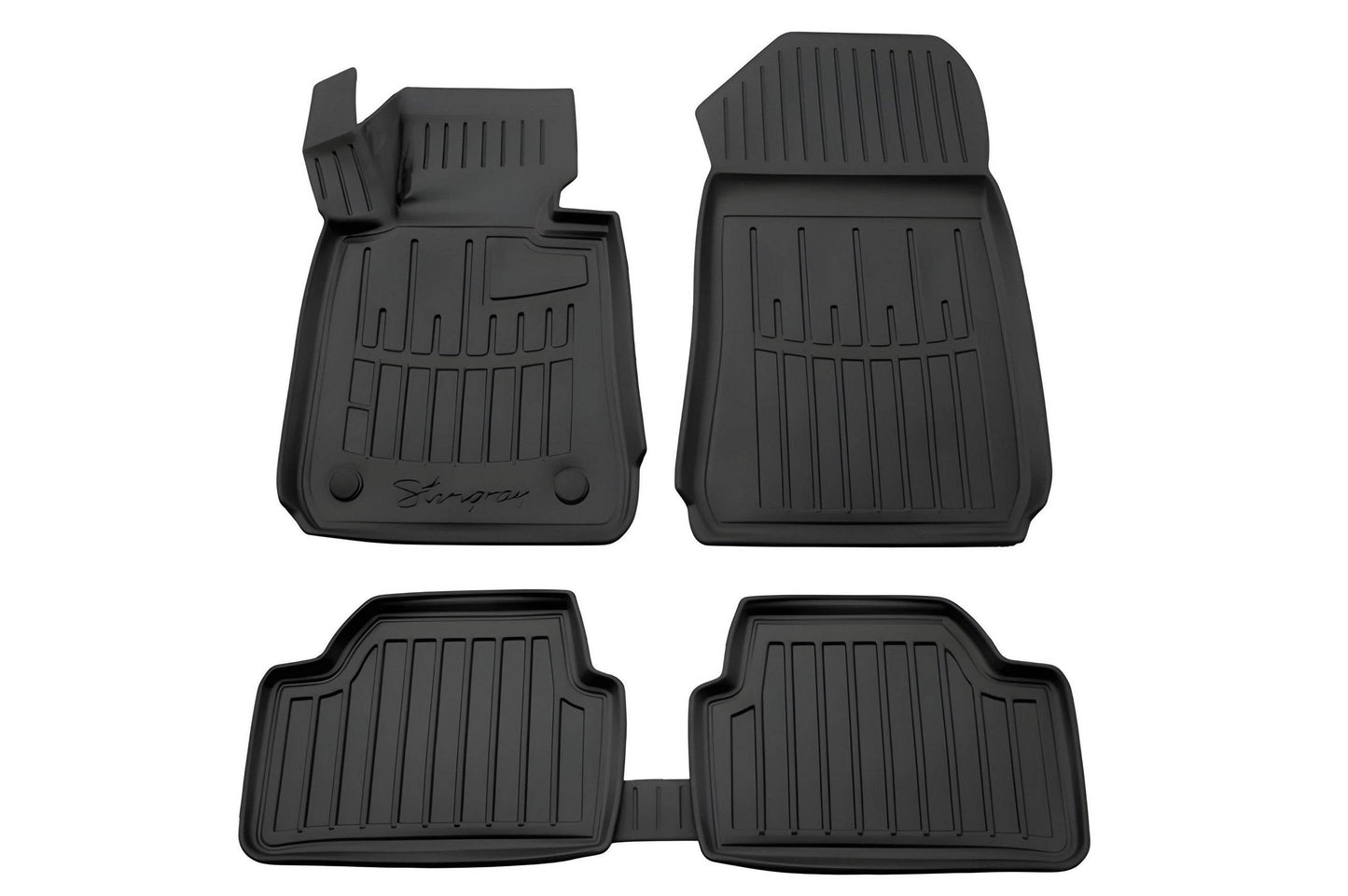 Stingray 3D mats (5 pcs, polyurethane) for BMW 1 series E81/82/87/88 2004-2011 - Reelken Auto