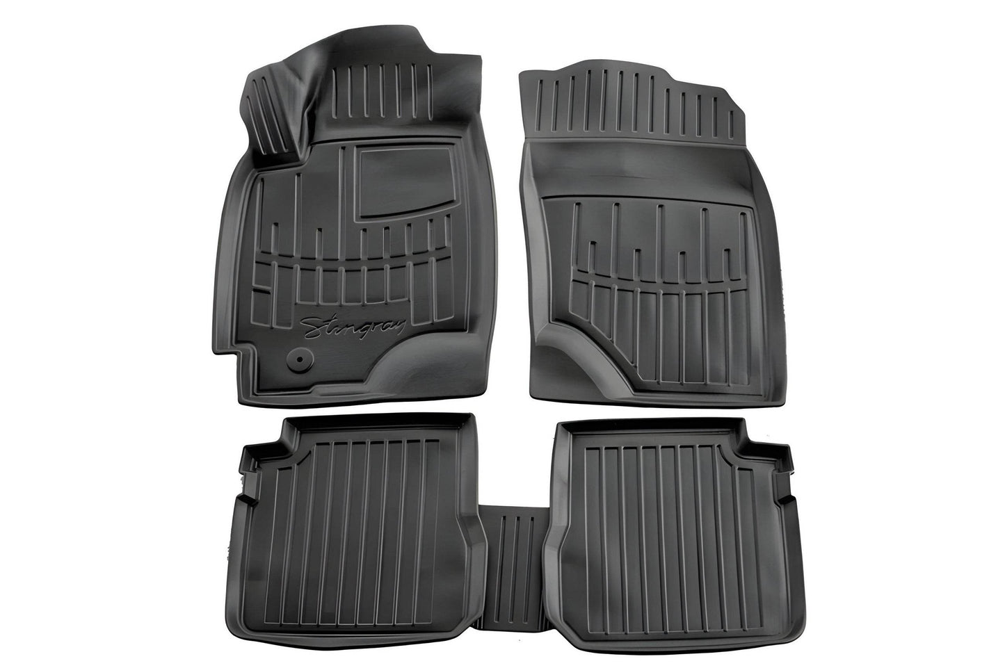 Mats Stingray 3D (2003-2006, 5 pcs, polyurethane) for Mitsubishi Outlander 2001-2006 - Reelken Auto