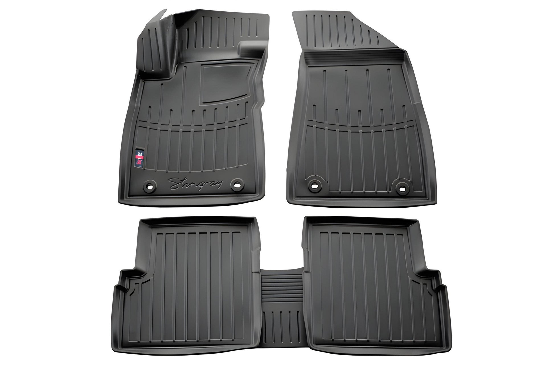 Stingray 3D Rubber Floor Mats (2020+, 5 pcs, Polyurethane) for MG ZS 2017- - image 1
