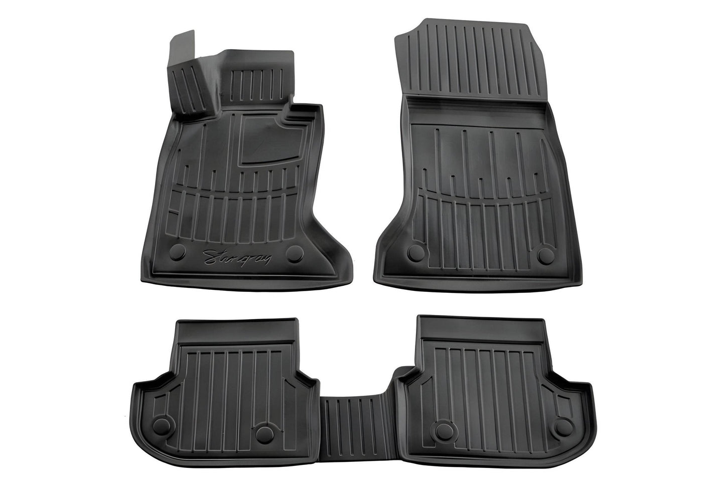 Mats Stingray 3D (2013-2016, 5 pcs, polyurethane) for BMW 5 series F-10/11/07 2010-2016 - Reelken Auto