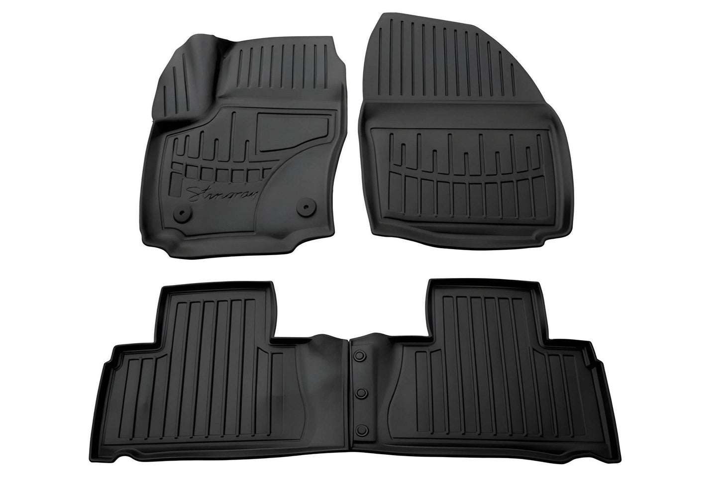 Mats Stingray 3D (2011-2014, 4 pcs, polyurethane, clip FC2) for Ford Galaxy 2007-2015 - Reelken Auto
