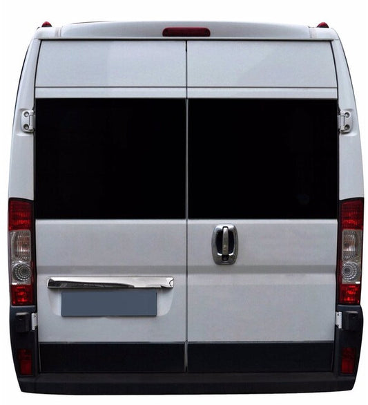 Chrome trim above license plate (stainless steel) for Fiat Ducato 2006-2025 - image 2