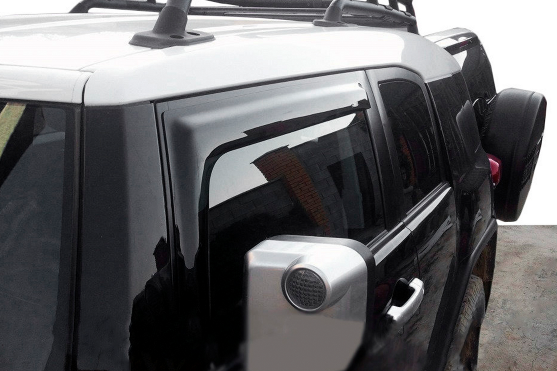 Window Deflectors (2 pcs, HIC) for Toyota FJ Cruiser 2006-2022 - image 1