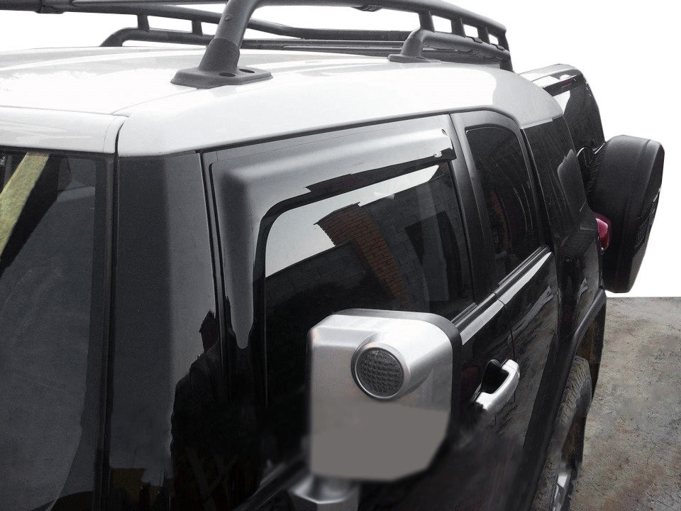 Window Deflectors (2 pcs, HIC) for Toyota FJ Cruiser 2006-2022 - image 1