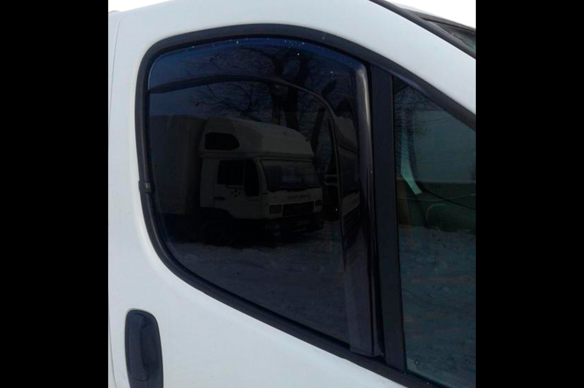 In-channel window deflectors (2 pcs, HIC) for Opel Vivaro 2001-2015 - image 6