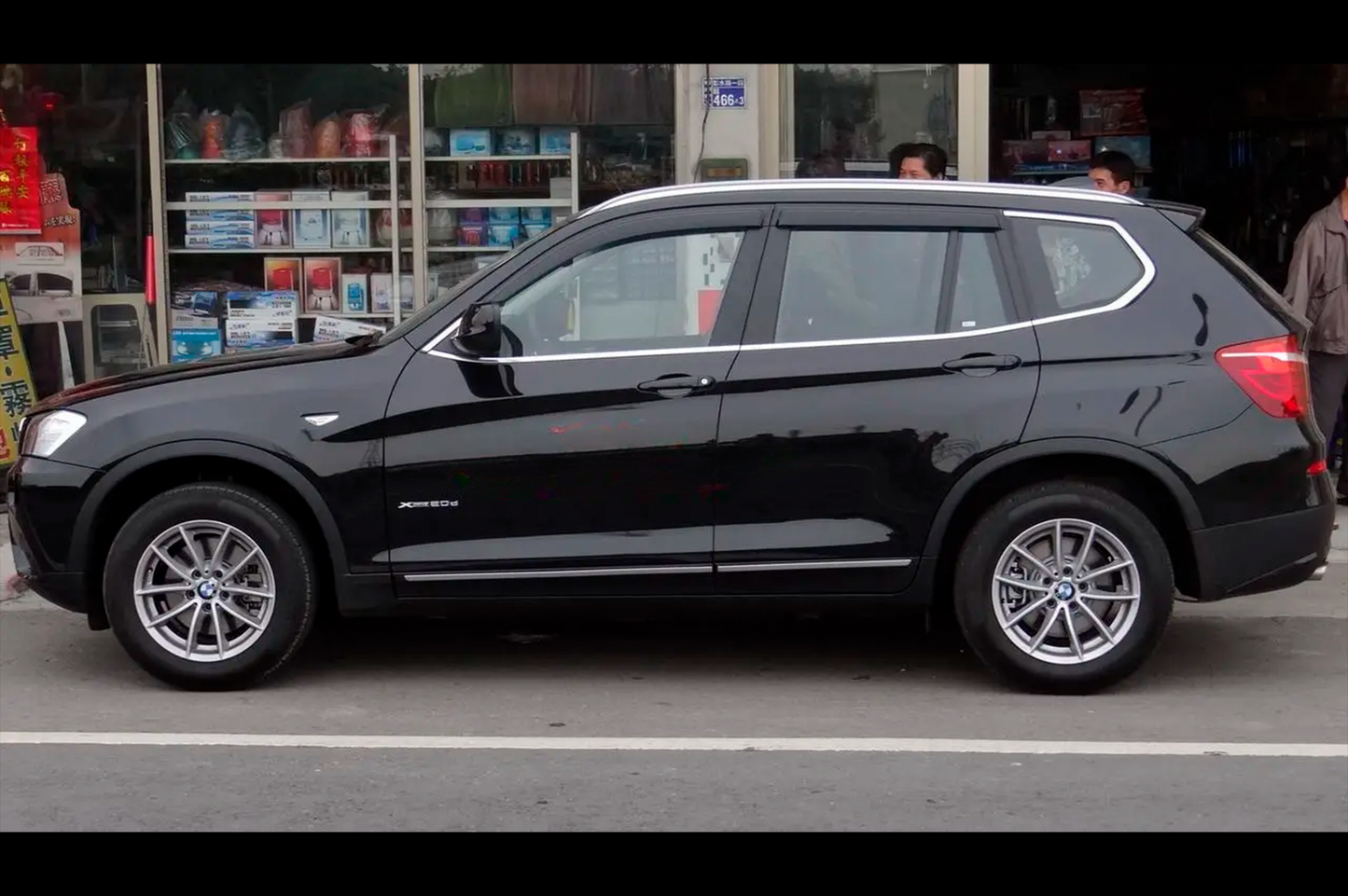 Window Deflectors (4 pcs, HIC) for BMW X3 F25 2011-2018 - image 2