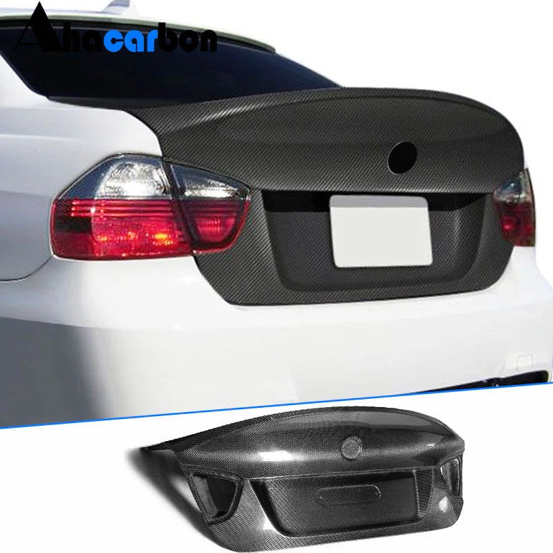 Trunk Lid (2005-2008, Carbon) for BMW 3 Series E90/E91 2005-2011 - image 5