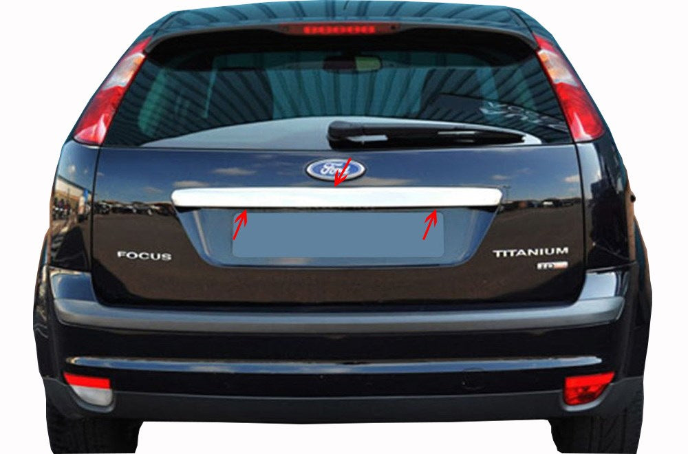 Trunk Lid Chrome Trim (SW, Stainless Steel) for Ford Focus II 2008-2011 - image 5
