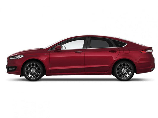Bottom edging of glass (8 pieces, stainless steel) for Ford Mondeo 2014-2022 - Reelken Auto