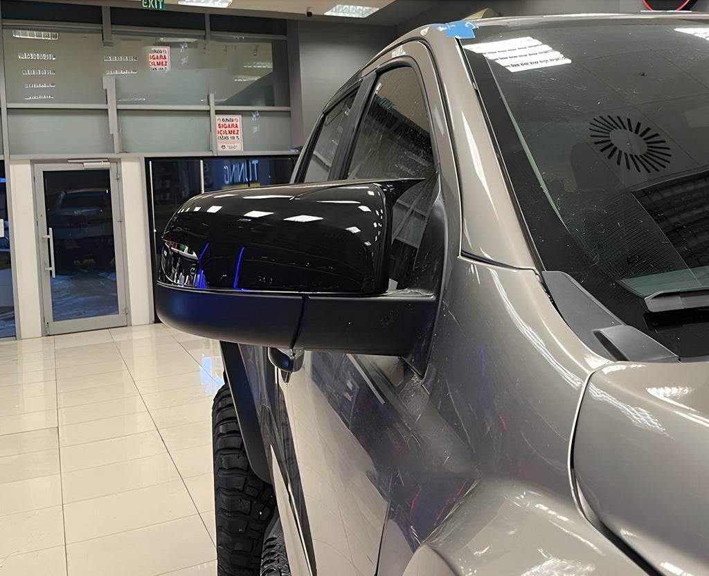 Covers for mirrors 2015+ (BMW-style, 2 pcs) for Ford Ranger 2011-2022 - Reelken Auto