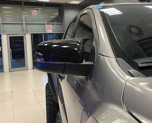 Covers for mirrors 2015+ (BMW-style, 2 pcs) for Ford Ranger 2011-2022 - Reelken Auto