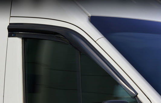 Window Deflectors (2 pcs, Sunplex Sport) for Ford Transit 1991-2000 - image 1