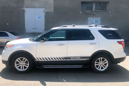 Side Steps Sunrise (2 pcs, Aluminum) for Ford Explorer 2011-2019 - image 6