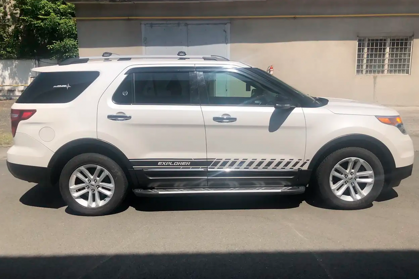 Side Steps Sunrise (2 pcs, Aluminum) for Ford Explorer 2011-2019 - image 5