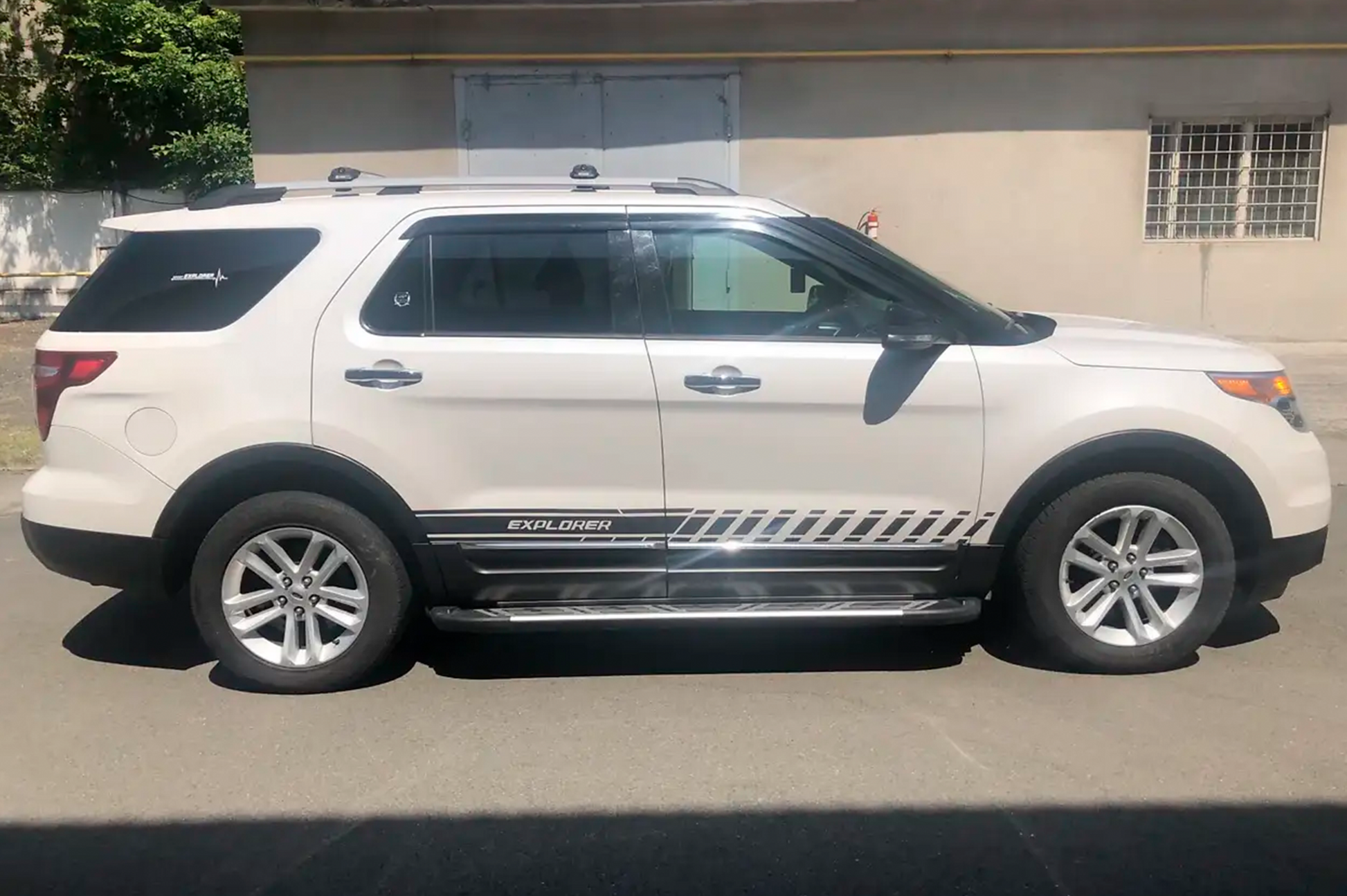 Side Steps Sunrise (2 pcs, Aluminum) for Ford Explorer 2011-2019 - image 5
