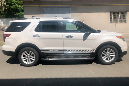 Side Steps Sunrise (2 pcs, Aluminum) for Ford Explorer 2011-2019 - image 5