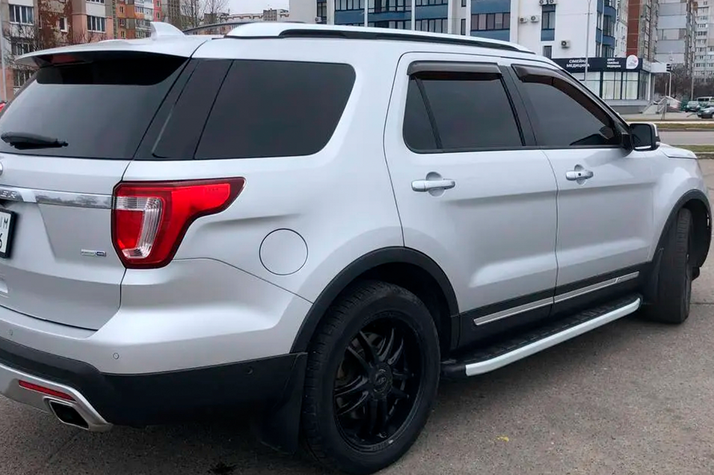 Side Steps Fullmond (2 pcs, aluminum) for Ford Explorer 2011-2019 - image 2