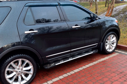 Side Steps Sunrise (2 pcs, Aluminum) for Ford Explorer 2011-2019 - image 2