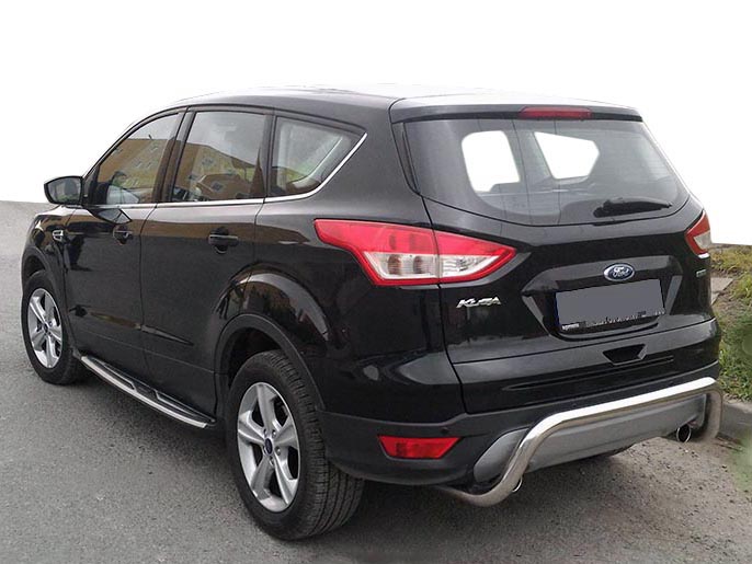 Rear Bar AK007 (Stainless Steel) for Ford Kuga/Escape 2013-2019 - image 1