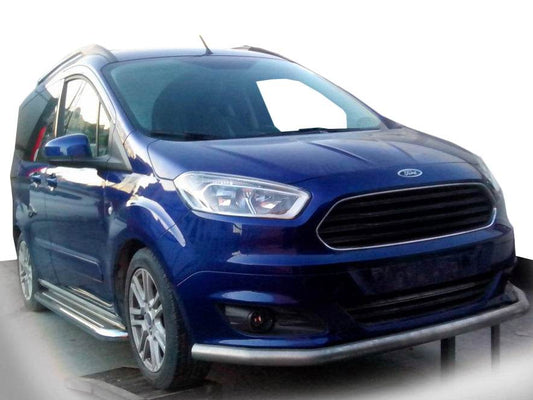 Front protection ST008 (stainless) for Ford Courier 2014-2023 - Reelken Auto