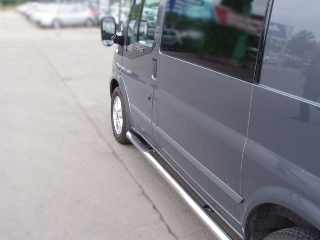 Side Pipes (2 pcs, Stainless Steel) for Ford Transit 2014- - image 2