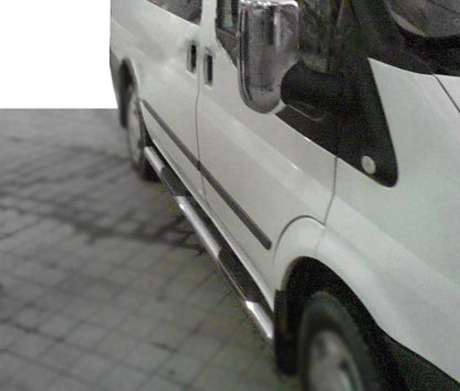 Side Pipes (2 pcs, Stainless Steel) for Ford Transit 2014- - image 1