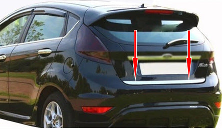 The edge of the trunk (stainless) for Ford Fiesta 2008-2017 - image 3