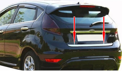 The edge of the trunk (stainless) for Ford Fiesta 2008-2017 - image 3