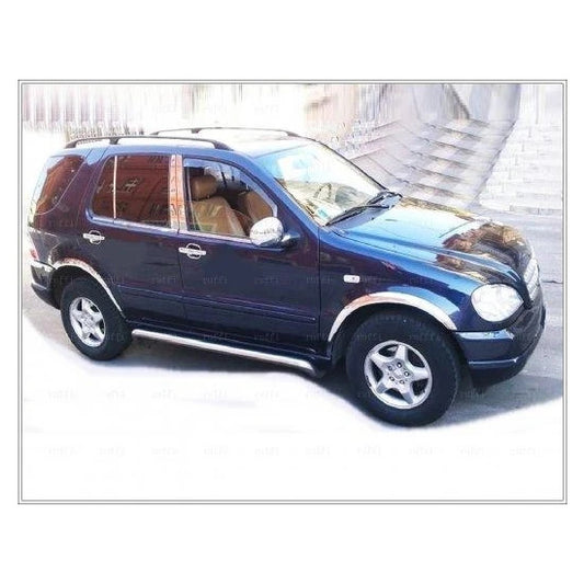 The outer edging of the glass (4 pieces, stainless steel) for Mercedes ML W163 - image 2