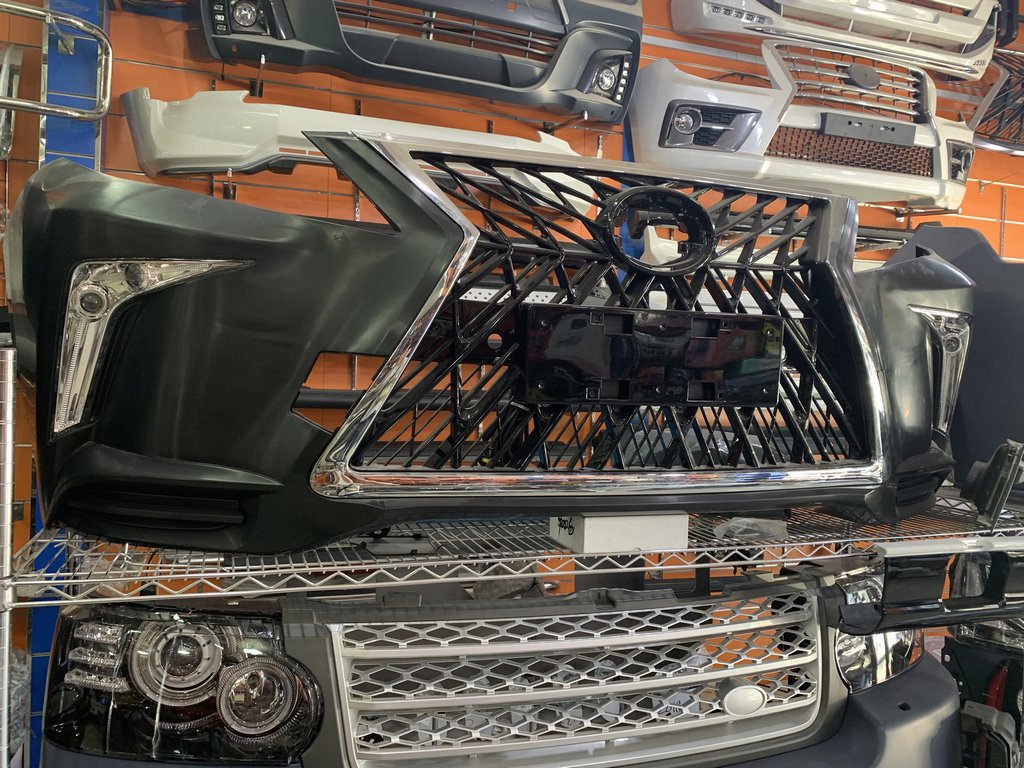 Body Kit Set Lexus-TRD V1 for Toyota Fortuner 2015- - image 3