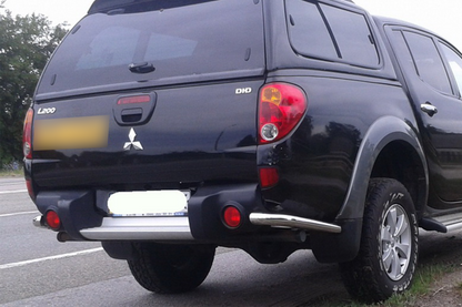 Rear Corner Bars AK003 (2 pcs, stainless steel) for Mitsubishi L200 2006-2015 - image 3