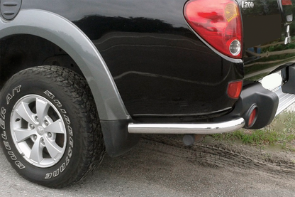 Rear Corner Bars AK003 (2 pcs, stainless steel) for Mitsubishi L200 2006-2015 - image 2