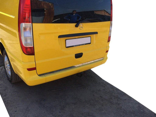 Kant on the trunk lid (stainless steel) for Mercedes Vito W639 2004-2014 - Reelken Auto